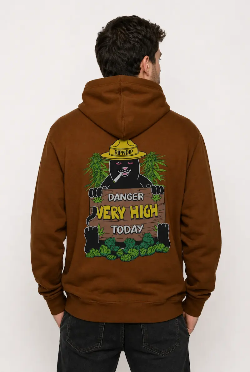 Hoodie Ripndip Danger Very High Today